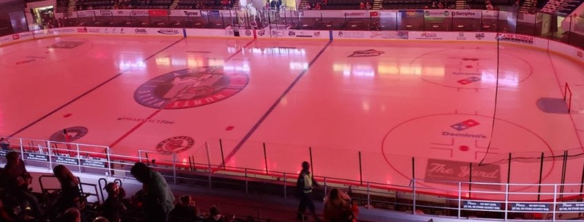 Von Braun Center Unveils LED Lighting System in Propst Arena 1 HBJVBCLED