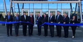 Blue Origin Launches Engine Building Plant 8 HBJBlueOriginRibbon