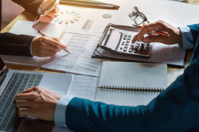 business accounting and finance concept