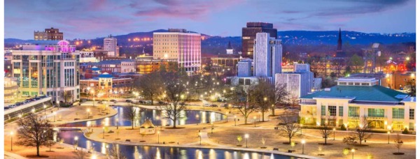 Huntsville Alabama Skyline