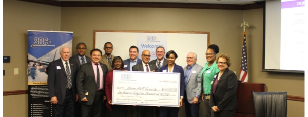 Scientific Research Corporation Gives Back to Alabama AM Universitys College of Engineering Technology and Physical Sciences