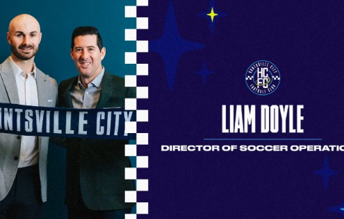 Huntsville City Football Club Appoints Liam Doyle as Director of Soccer Operations