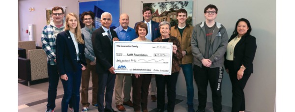 Family Honors Aerospace Engineering Pioneer with Ronald Lee Lancaster Memorial Scholarship