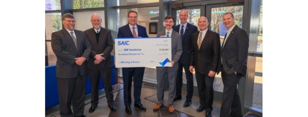 SAIC continues long standing support of UAH College of Business with 100000 gift