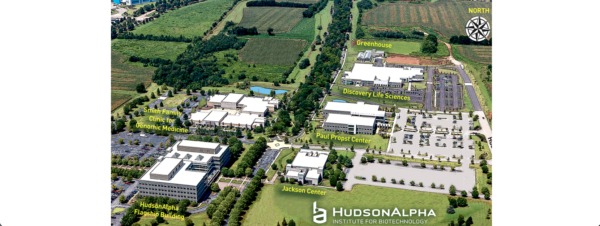 Pair of new buildings on HudsonAlpha campus recognized in 2023 Construction Awards