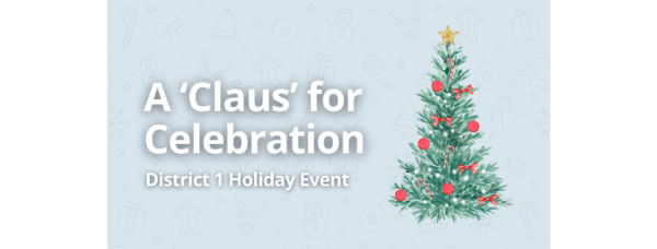 Christmas fun in District 1! 4 District 1 Holiday Celebration