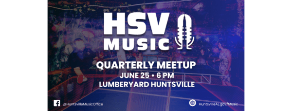 Happening Tomorrow: Huntsville Music Office hosts its Quarterly Music Meetup 7 Huntsville Music Office
